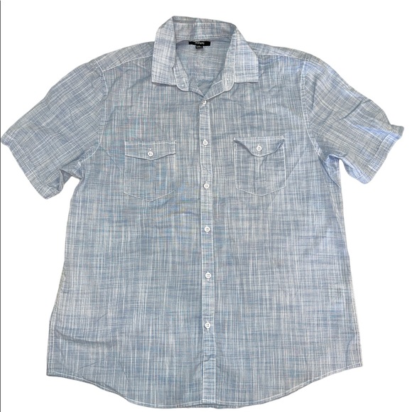 Alfani Other - Alfani Short Sleeve Mens Button Down Shirt